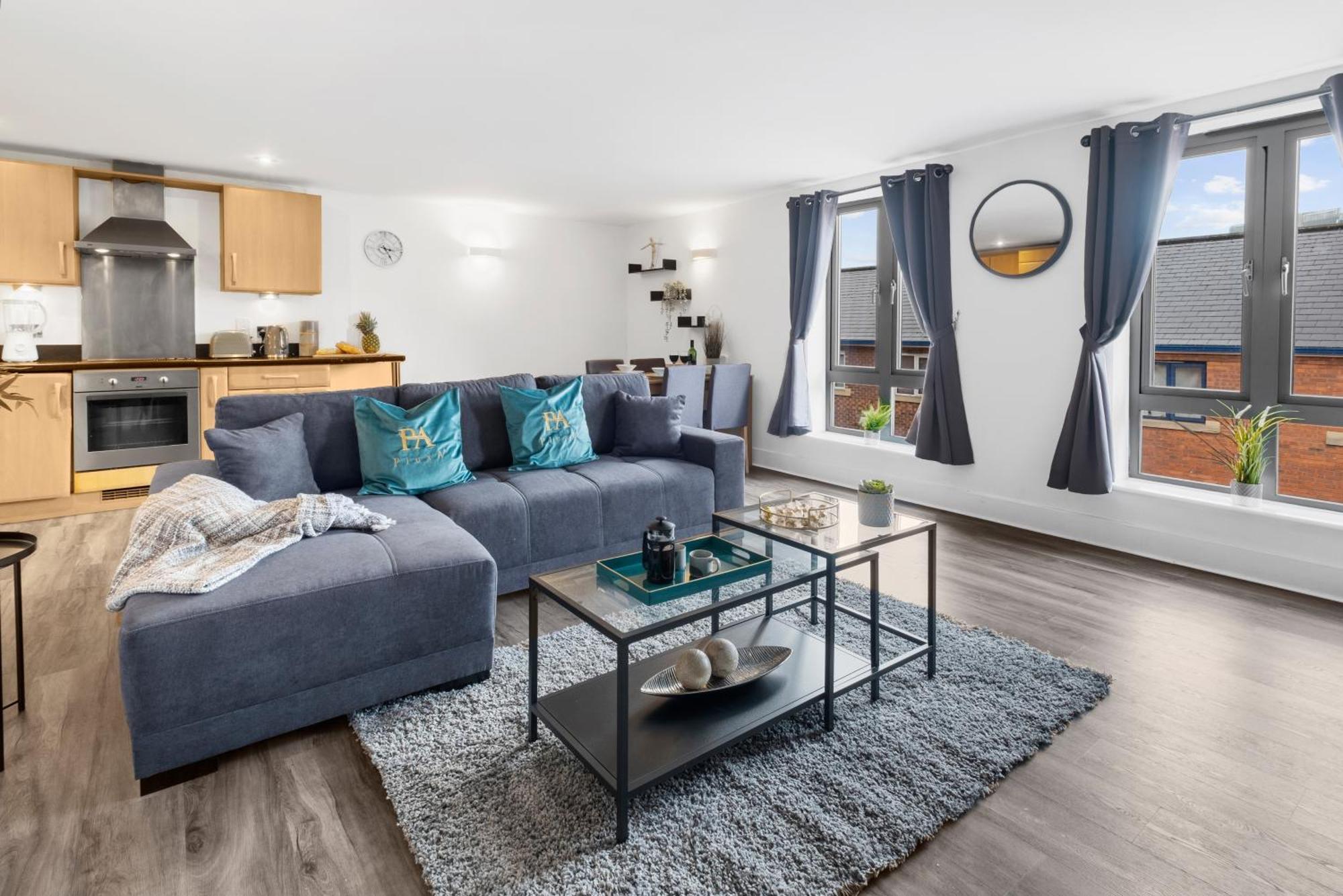 Pluxa Globe - Spacious Apartment In Jq With Parking Birmingham Exteriér fotografie