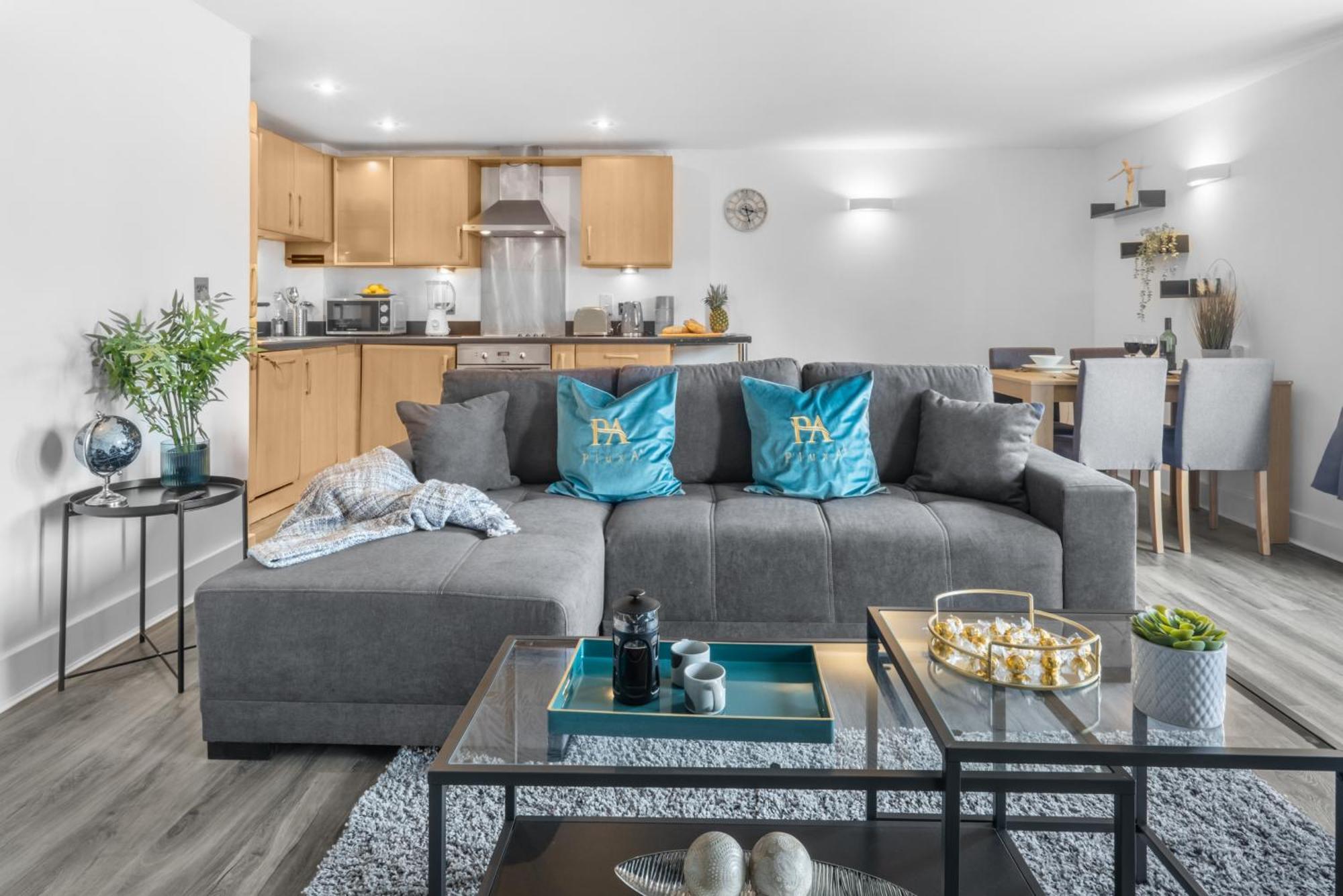 Pluxa Globe - Spacious Apartment In Jq With Parking Birmingham Exteriér fotografie