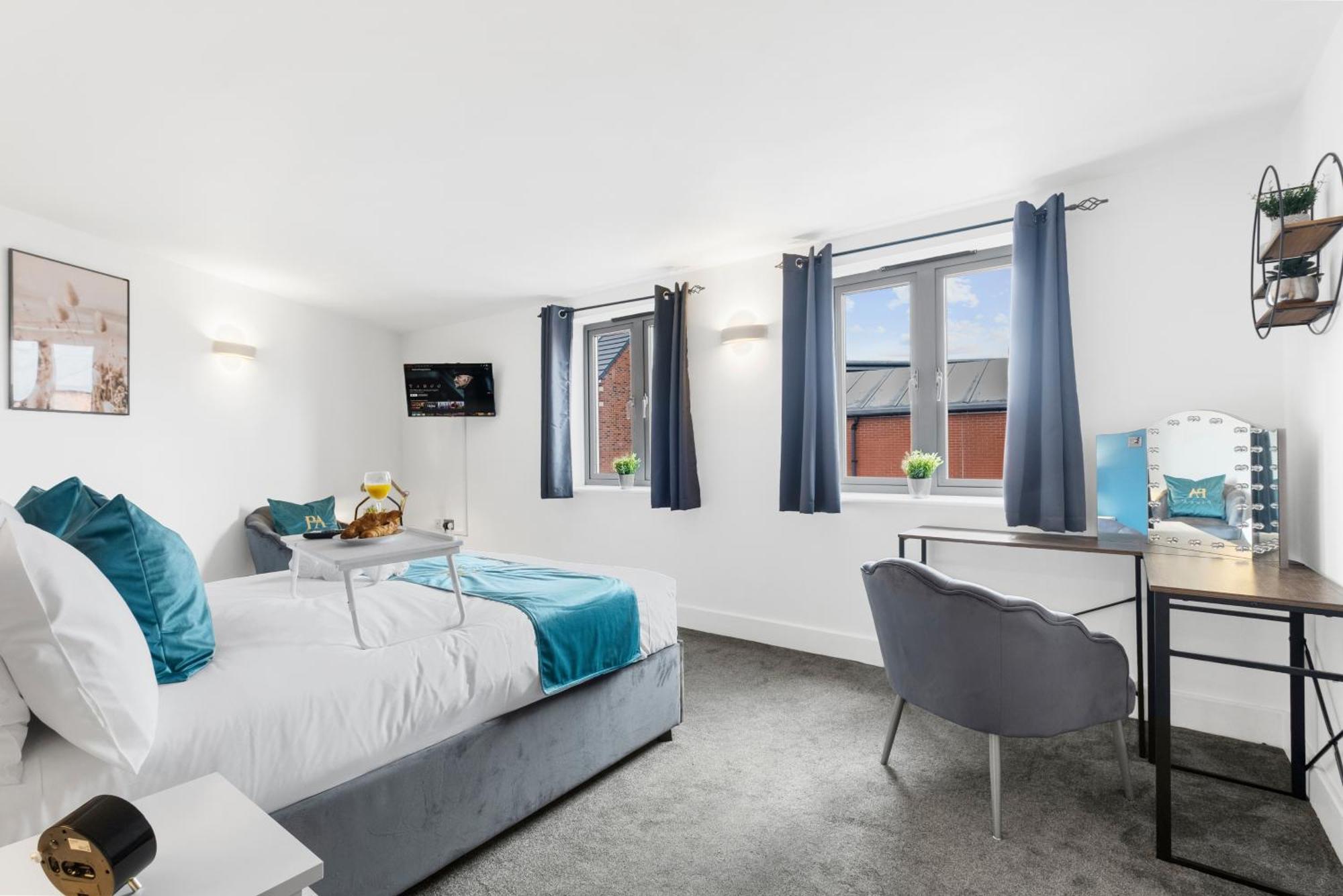 Pluxa Globe - Spacious Apartment In Jq With Parking Birmingham Exteriér fotografie