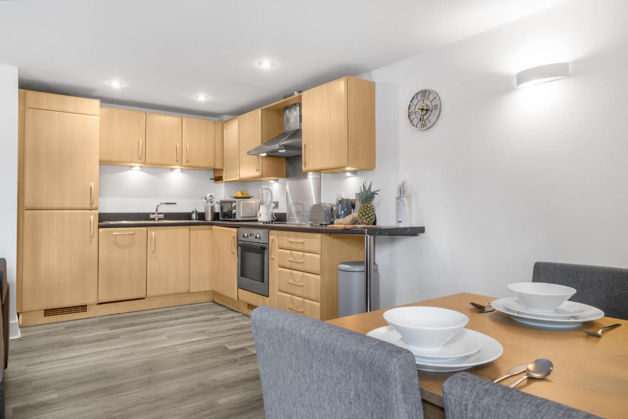 Pluxa Globe - Spacious Apartment In Jq With Parking Birmingham Exteriér fotografie